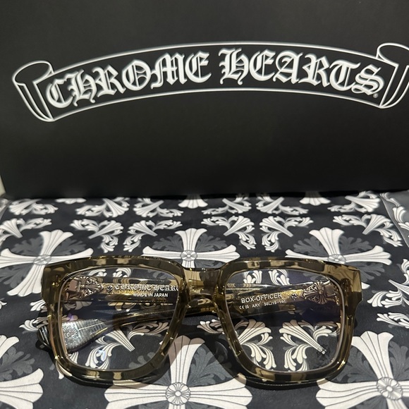 Chrome Hearts Box Officer Glasses - Picture 1 of 5